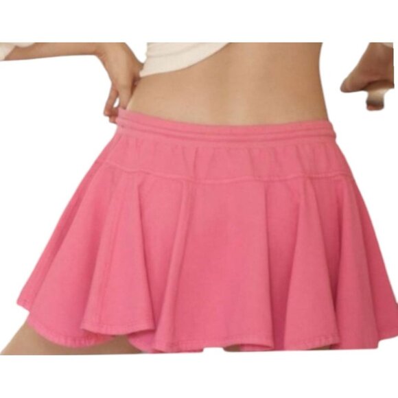 Anthropologie Daily Practice Womens XL Courtside Mini Skirt in Pink NWT - Picture 2 of 8